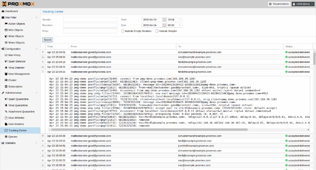 Proxmox Mail Gateway Centralized Logging Rehberi (rsyslog ile) 2 proxmox mail gateway centralized logging