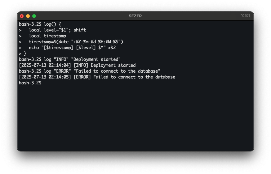 Temiz Shell Script Yazmanın Yolları: 10 Etkili Bash Fonksiyonu 1 Temiz Shell Script Yazmanın Yolları